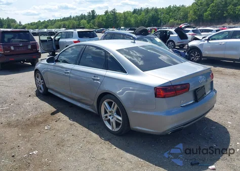 2016 Audi A6 2.0T Premium Plus z USA, uszkodzony, nr VIN WAUGFAFCXGN080910